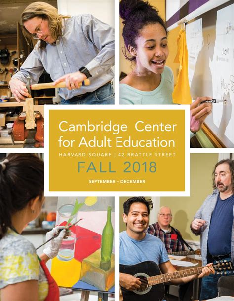 Cambridge adult education center - Cambridge Center for Adult Education. Guest. Find a Course. Course Catalogs Search Courses. Academics. Current Sections Completed Sections My Schedule My Certificates ... 